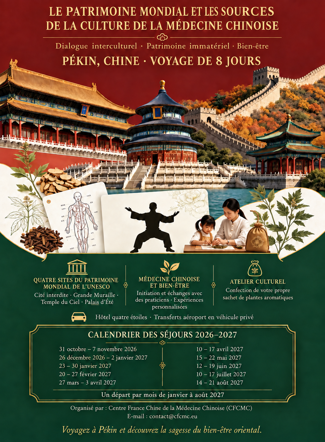 Un tour de découverte de la Chine par la médecine chinoise